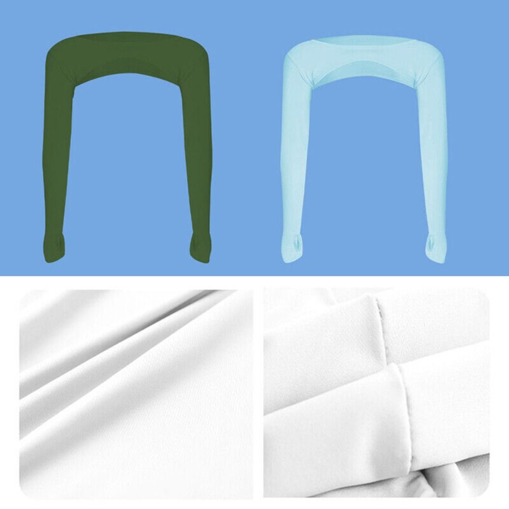 Polyester Ice Silk Sweatshirt Porosity Arm Cover New UV Protective Shawl  Women