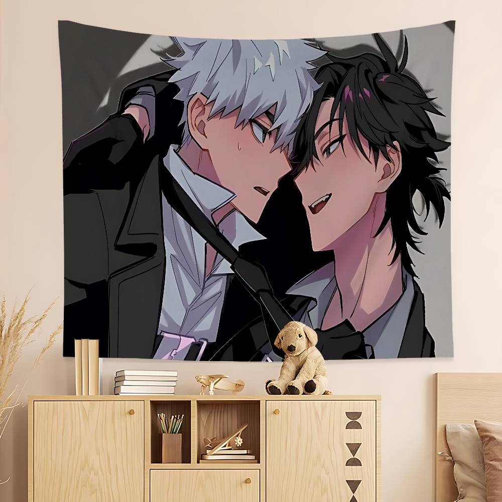 Link CClick Anime DIY Wall Tapestry Hanging Tarot Hippie Wall Rugs Dorm Home Decor