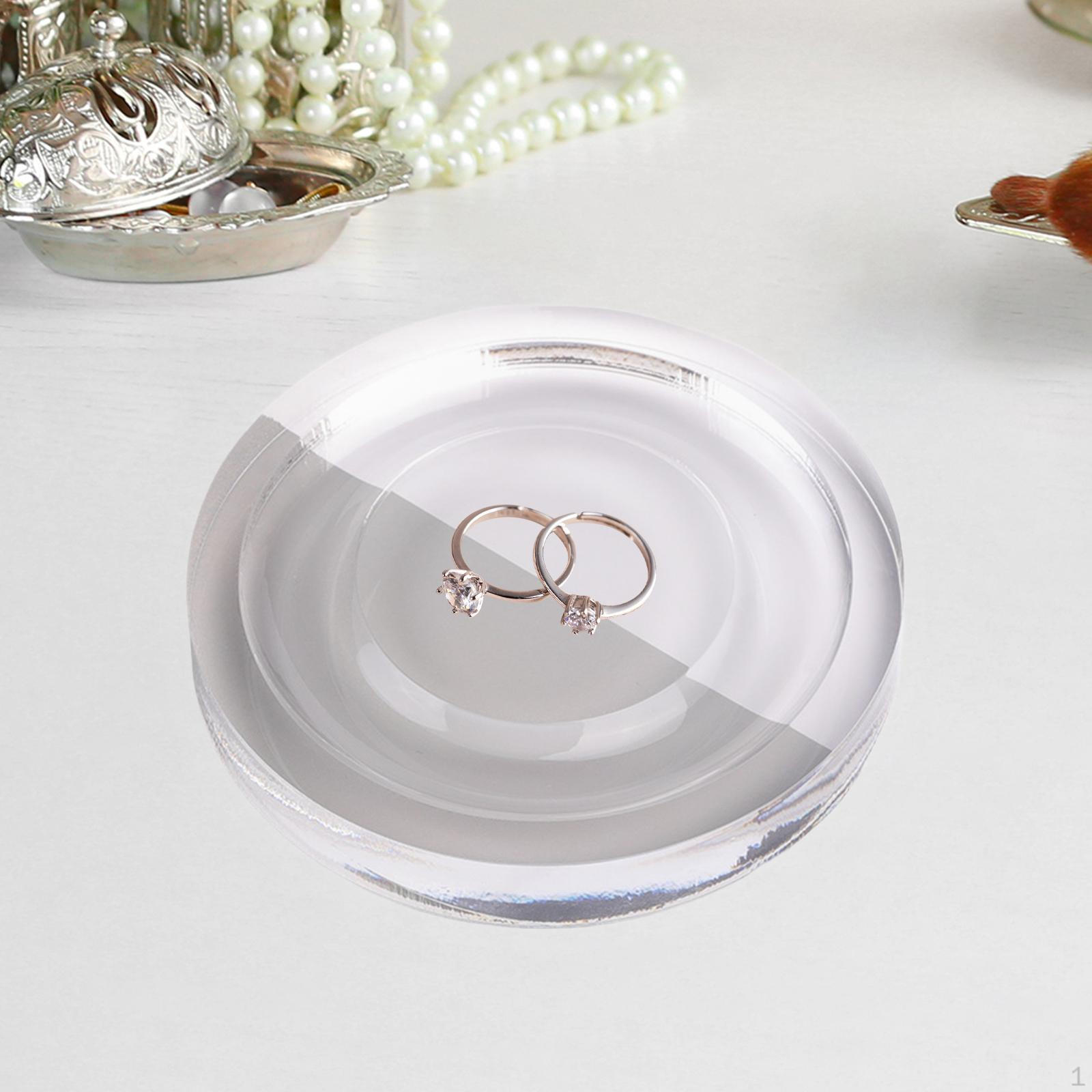 

Акриловый органайзер для бисероплетения, хранения ювелирных изделий и демонстрации Round Plate