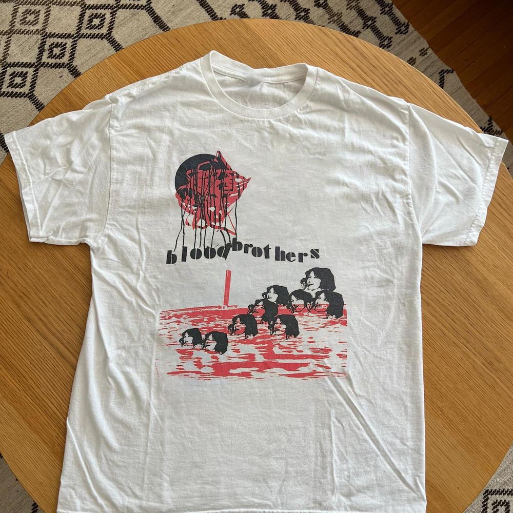 Футболка PUNK ROCK The Blood Brothers 100% Хлопок Унисекс Футболка GS260 Унисекс Футболка XXXL