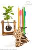Ugears Wooden DIY Building Toy for Imagination and 70074 Wheel-Organizer, Blocks, Puzzle, Creativity,