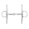 Ring Style Horse Snaffle Bit Jointed Design Horse Mouth Bit Practical Full Cheek Bit  Farm Use