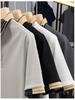 Men's Summer Solid Color Ice Feel Polo Shirt - Short Sleeve Lapel T-Shirt for Business Casual Wear