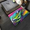 HD Racing Printed Carpet Anti Slip Living Room Rug, Sofa Mat & Chair Cushion Picnic Camping Lounge Mat for Home Decor