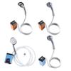 Portable Camping Shower Pump Rechargeable Electric Shower Pump Outdoor Handheld Shower Head Sprayer Easy To Use