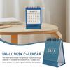 Small Desk 2025 English Printing Paper Calendar For Office Home Desktop Mini Calendar Schedule Planner Simple Style