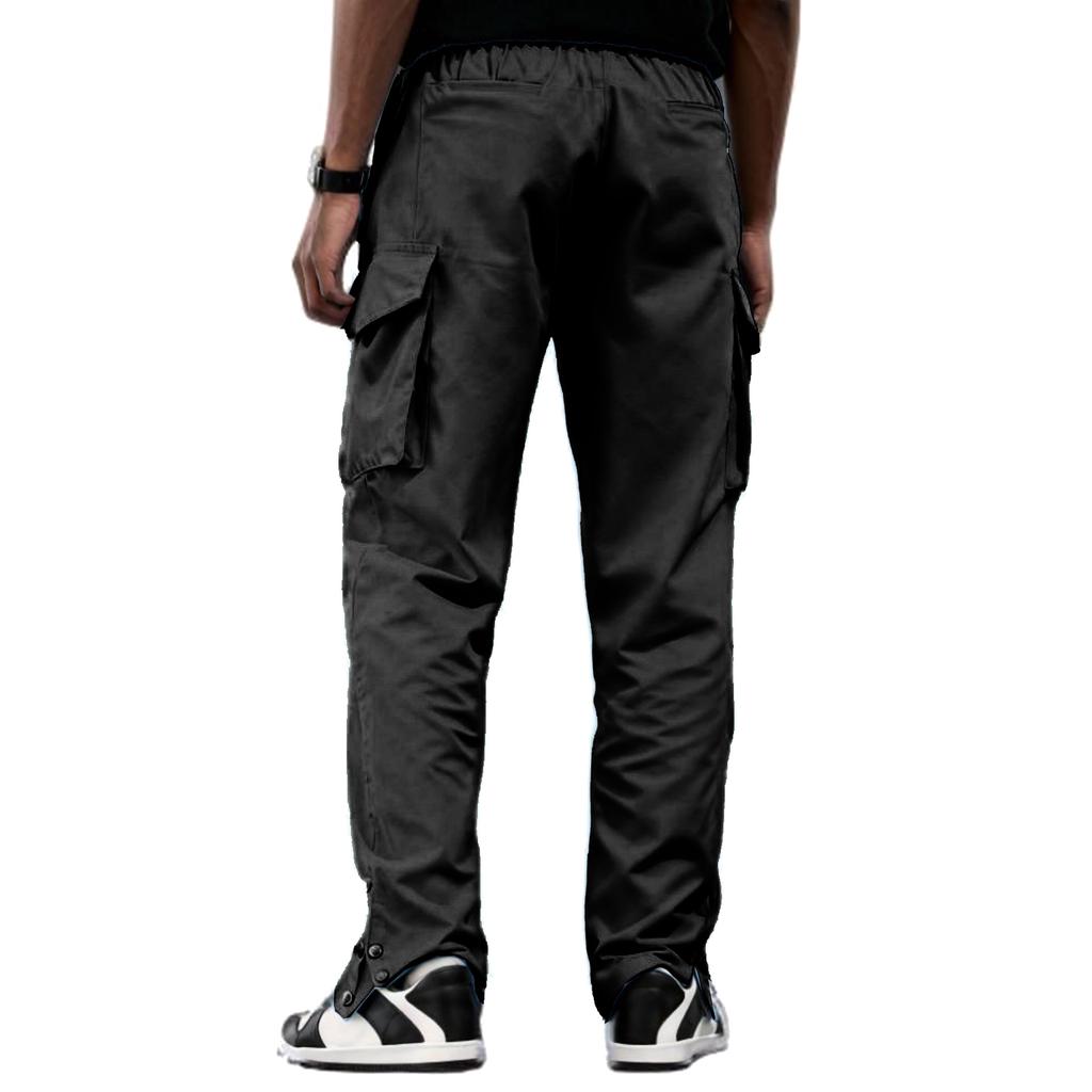 Men's American, Flip,top Pocket Side,drawstring Waist Workwear Trousers
