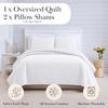 XL Twin Quilt Set, Microfiber Quilted Bedspread, Twin Bedding Coverlet Set with Pillow Sham, Wrinkle-Free, Stain & Pet Hair
