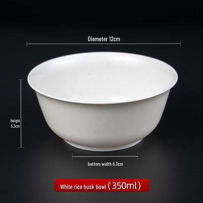 Sheng Lian Xing Thickened Disposable Rice Husk Bowls