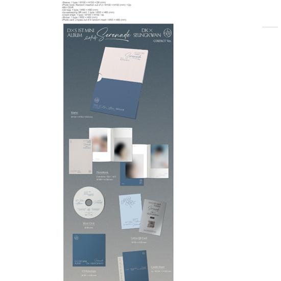 DxS - DK x Seungkwan (SIEBZEHN) 1. Mini-Album Serenade (?COMPACT Ver.) - Veröffentlichung 2026-01-12