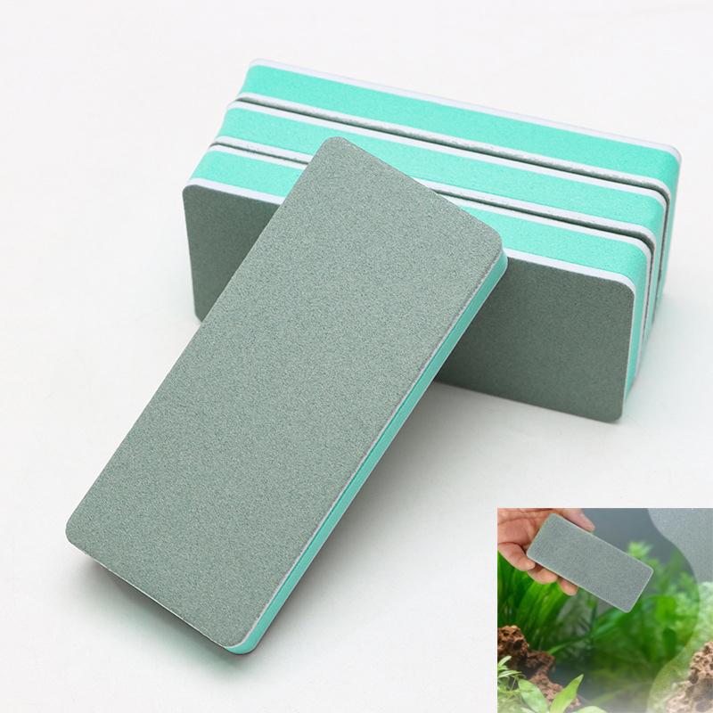 

4X Двусторонние щетки для чистки аквариума Губка для аквариума Скребок Очиститель 4PCS