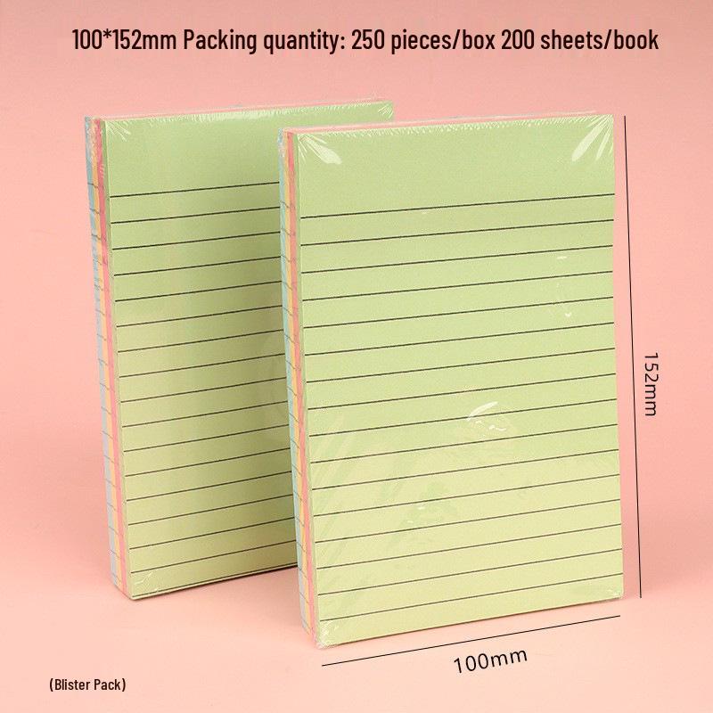 Farbige Haftnotizen, 100 Blatt, Schüler Schreibwaren