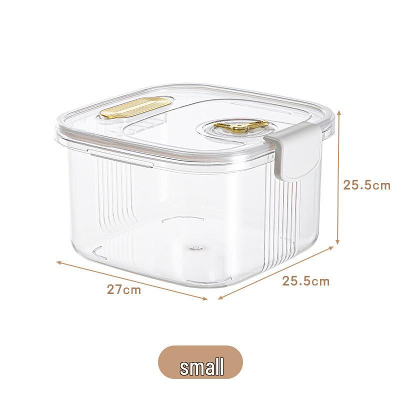 Large Capacity Rotating Rice Storage Container - Moisture & Insect Proof