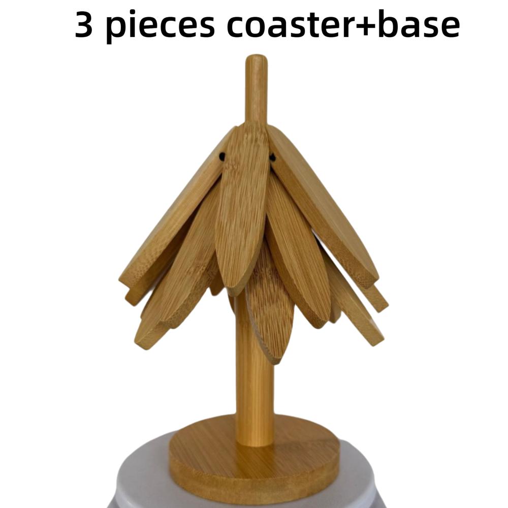 New Anti Heat Tree Design Coaster Tree Shape Household Ornaments Heat Insulating Mat Non-slip Stand Tree Design Coaster