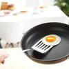 2Pcs Stainless Steel Spatulas Set Nonstick Spatulas for Fish Eggs Pancakes Spatula Solid and Slotted Heat Resistant Cookware