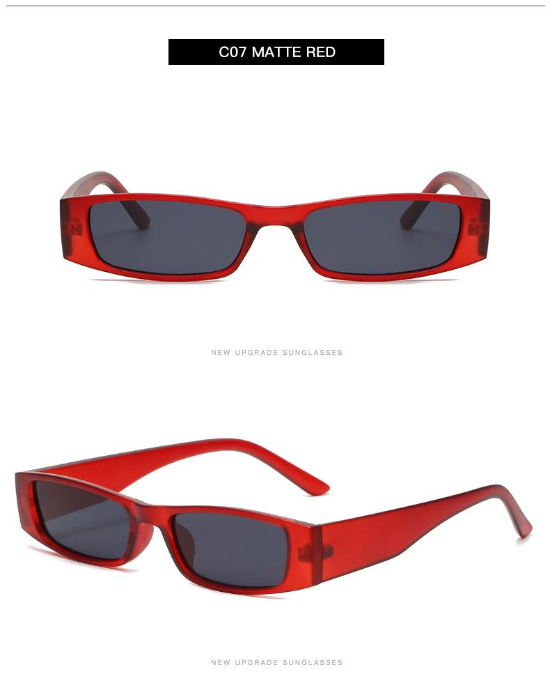 Trendy Retro Small Frame Square Sunglasses for Women & Men - S21101