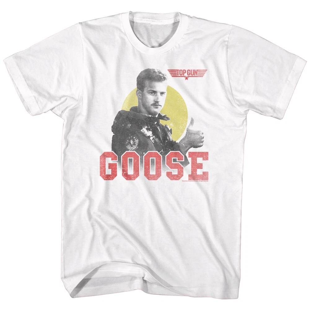 Top Gun Movie Goose Thumbs Up In The Sunset Men s T Shirt L