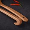 Heat Resistant Wooden Spoon with Long Hook-End Handle Ladle Scoops For Stirring Soup Stews And Hot Dishes Kitchen Tool