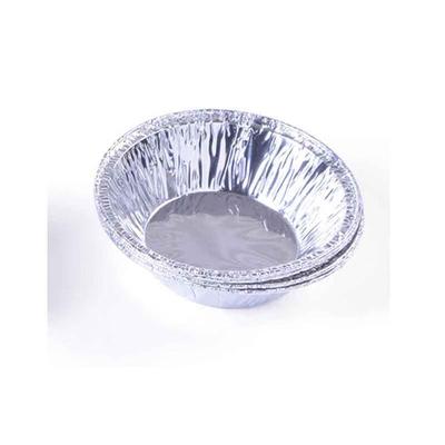 Changbaosen Kleine runde Aluminiumfolien-Eierkuchenformen, 100 Stück