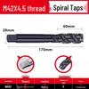 Cobalt Nitride Spiral Tap for Stainless Steel (Drill Bit: M4, M5, M6, M8, M10)