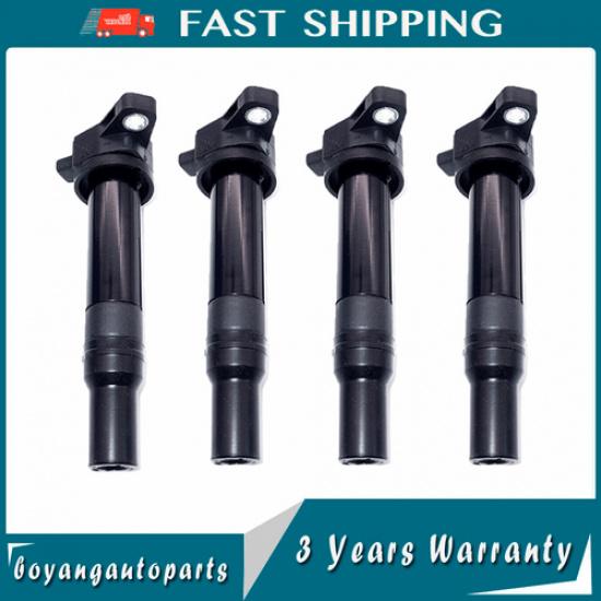4xIgnition Coil For 2006-2011 Hyundai Accent / Kia Rio 1.6L 27301-26640 673-8308