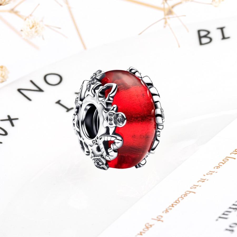 Neue Feine Murano Glas Serie Anhänger Rosa Rot Schwarz Grün Weiß Blau Perle Passend Original Armband Zubehör DIY Damenschmuck Geschenk