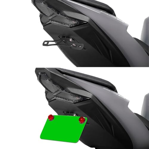 Motorcycle License Plate Holder, Fender Eliminator, Tail Tidy for ZX6R (2024-2025) [Parallel Import]
