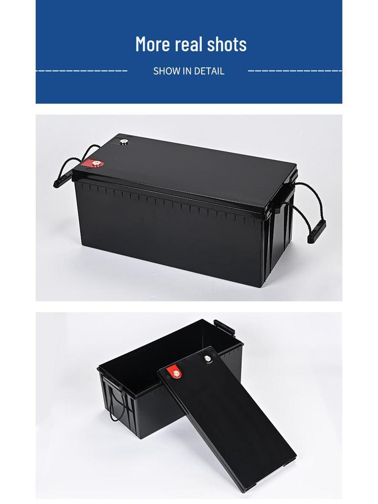 12V 200Ah Waterproof Lithium Battery Case for Truck Outdoor Power Conversion