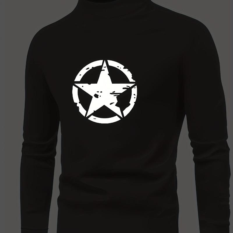 

Slim Fit Long Sleeve T-Shirt, Quick-Dry Nylon-Spandex, Solid Sky Blue, Outdoor Commute XXL