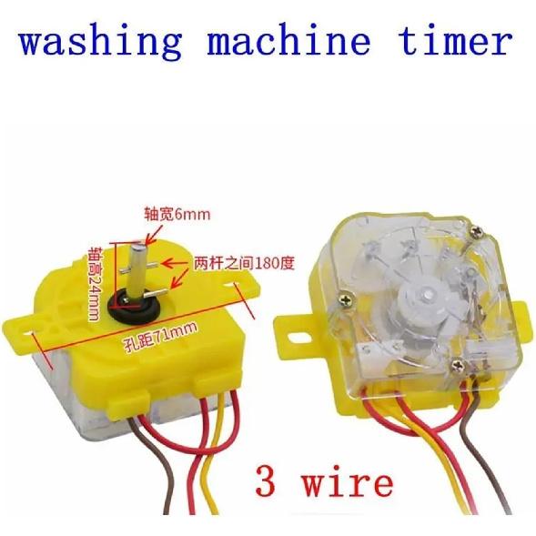 3 Wire 15 Minutes DXT15 Washing Machine Timer Switch Wash Timer Semi-Automatic Double-Cylinder Parts