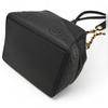 Auth CHANEL Drawstring Shoulder Bag Caviar Skin Coco Mark ch66170cc