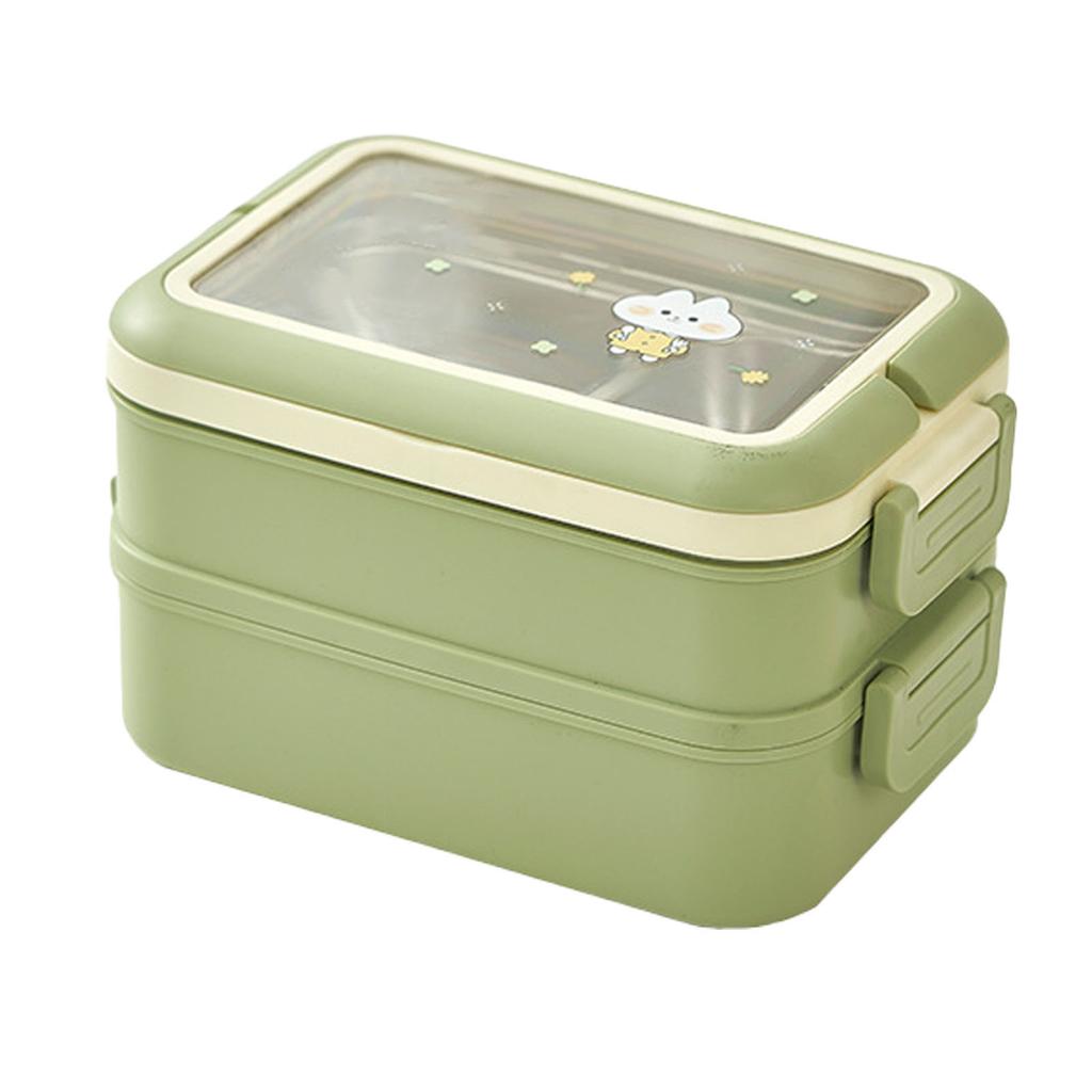 Stainless Steel Insulated Lunch Box Multiple Compartments Fashionable Safe Stainless Steel Bento Box for Students Kids