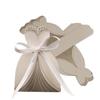 50Pcs Double Button Tuxedo Candy Boxes Sweets Packaging Foldable Gift Box Choclolate Containers Bridal Dress Present Bag Wedding