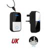 IP44 Waterproof Long-Range Wireless Call Button for Seniors with High Volume Doorbell