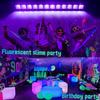 395nm Blacklight LED UV Wall Washer Light 36W Power Concert Stage LED Bar Washer Lamp Explosion-proof and Pressure-resistant