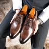 Hot Seller Business Casual Shoes Trend Patent Leather Men Wedding Shoes Oxfords Shoes Designer Pointed Toe Shoe