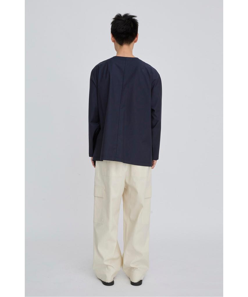 Record Shirt Mixed Knit Top Rkwas26631Bkx