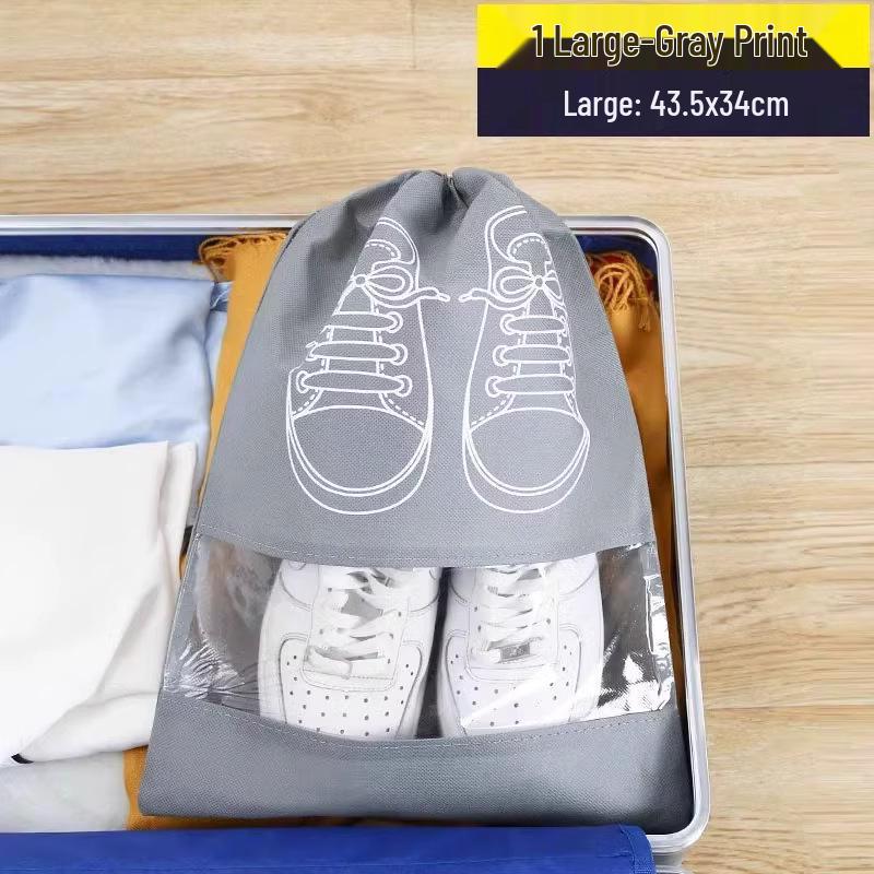 

Бесплатная доставка - Пылезащитный белый дорожный мешок и чехол для обуви