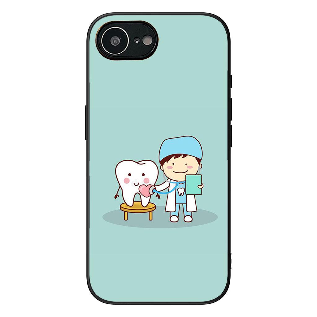 

for Motorola Moto G54 G05 G24 G55 G75 G85 G15 G86 Power Edge 50 30 Fusion neo Pro Case Nurse Doctor Stethoscope Tooth Dentist Motorola Edge 50 Pro