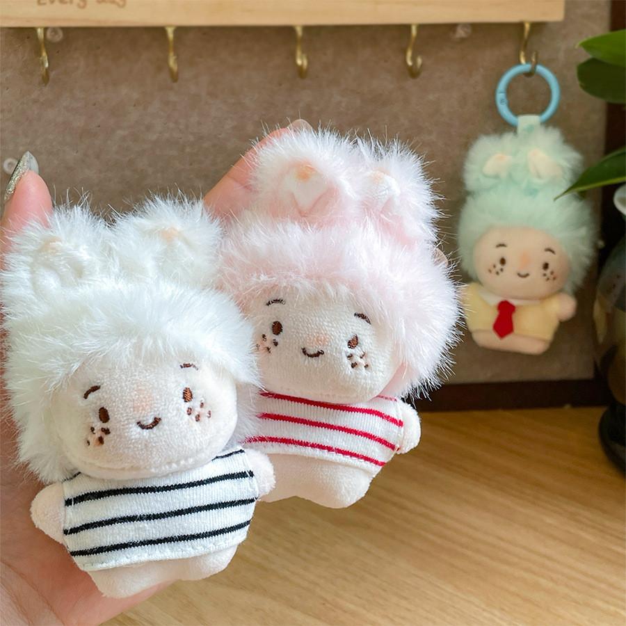 Cute Plush Baby Doll Keychain With Short Pile Plush For Backpack Decor And Gift For All Ages
