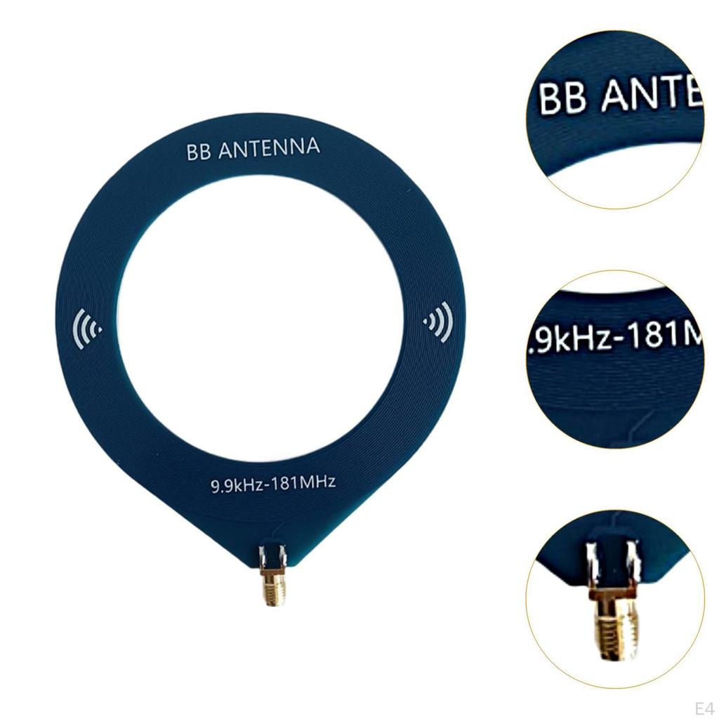 9.9KHz181MHz SMA Interface Sturdy Professional FM Radio Antenna Spare Parts Internal Thread
