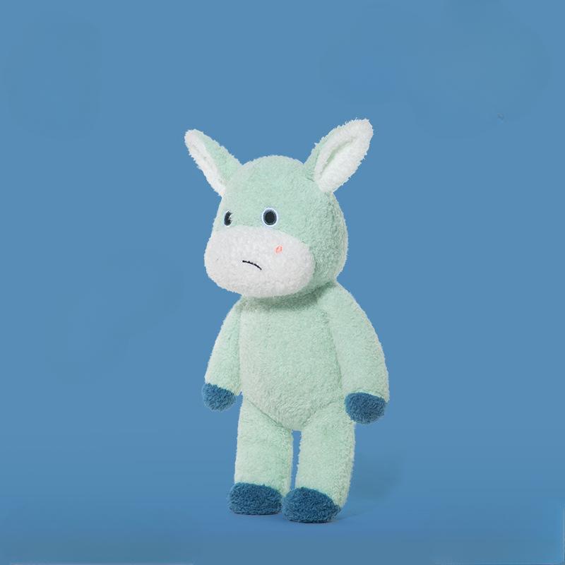 Упрямый ослик Кукла Подушка Спящая Кукла Мягкая Игрушка Комфортная Кукла 35CM — фото 3