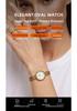 Gedi Women's Octagonal Quartz Watch with Steel Strap - Elegant Digital Scale, Light Luxury, Casual Style