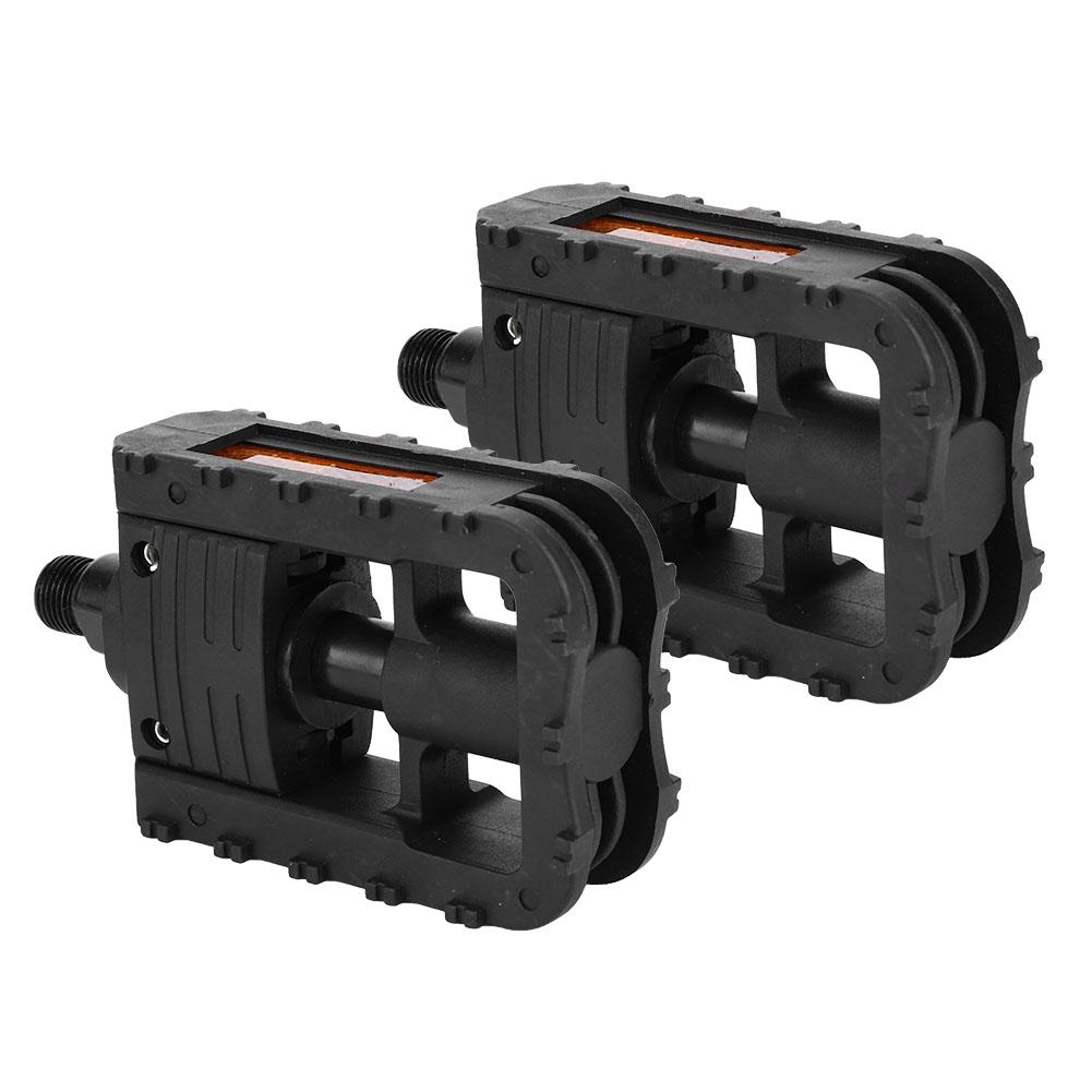 Plastic Folding Bike Bicycle Pedals Outdoor Cycling Accessory Parts