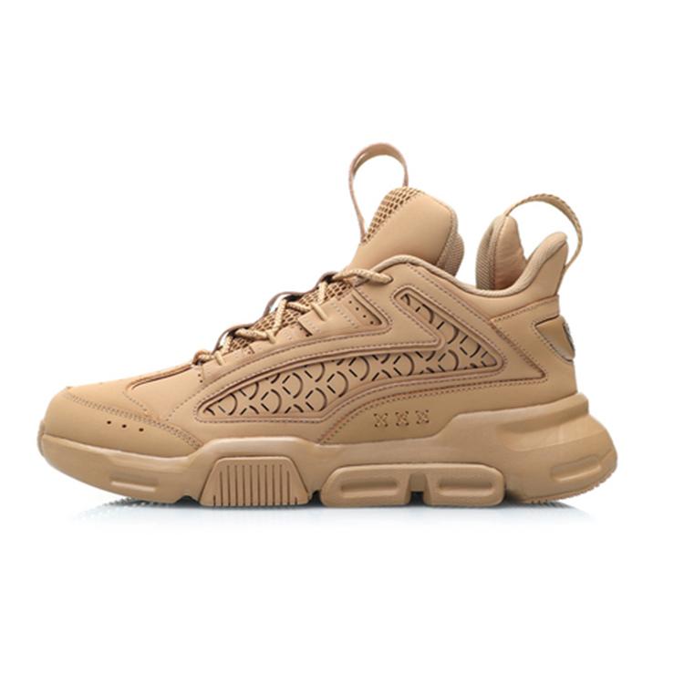 

Новые LiNing Hanjia Износостойкие Дышащие Низкие Массивные Кроссовки Мужские Пшеничные AGBP109-4 44