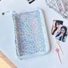 Ins Style A5 Laser Star 6-Hole PVC Loose-Leaf Zipper Binder: Planner, Photo Album, Card & Jewelry Storage