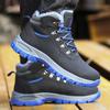 Steel Toe Safety Boots Winter Men Work Shoes Anti-Slip Anti-Puncture Work Boots Men Safety Shoes Indestructible Work Sneakers
