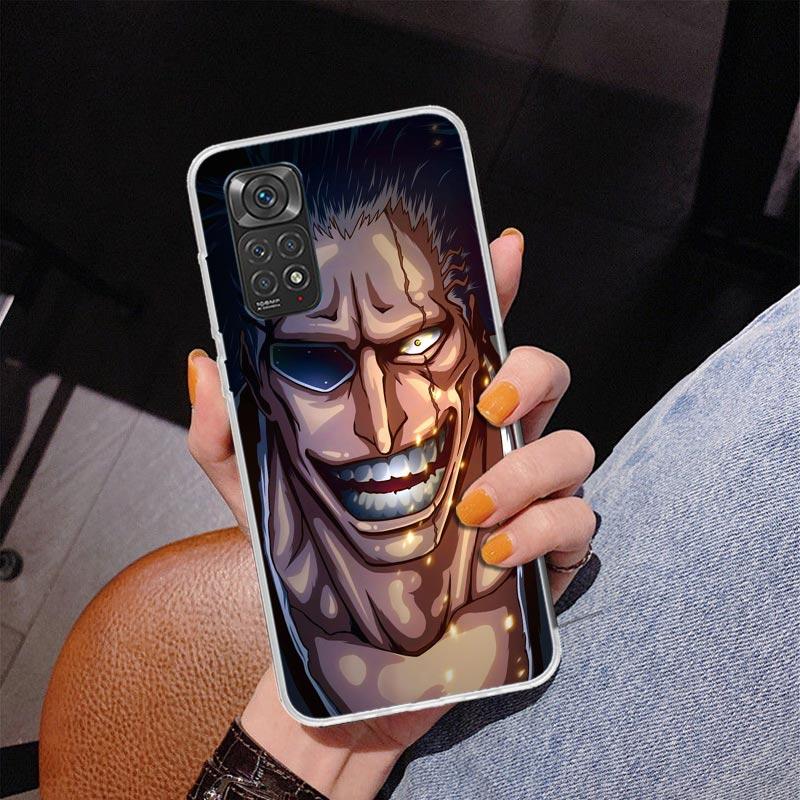 

Чохол для телефону Bleach Zaraki Kenpachi для Xiaomi Redmi Note 15 14 13 12S 12 11 Pro Plus 14S 11S 11E 10 10S 11T 5G Персоналізована обкладинка Redmi Note 11 Pro 4G
