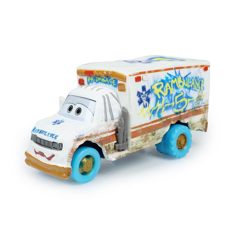 Non-Toxic Pixar Cars 1:55 The Thunder Valleycrash Dr. Damage Arvy Alloy Diecast Car Toy Children'S Toy Gift
