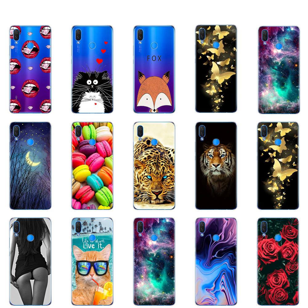 Case For Huawei Nova 3 3i 3e Phone Case Soft Silicon TPU Cover For Nova3 Nova3i INE-LX2 INE-LX9 Cover Full 360 Protective Shell